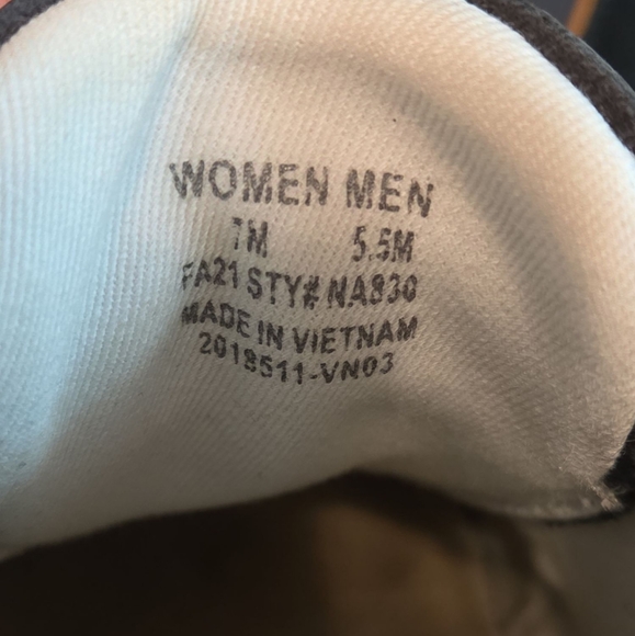 Madewell Black Kickoff Trainer Sneakers Nubuck Suede Shoe Size 7 - Picture 6 of 6